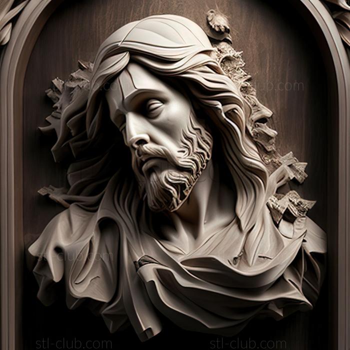 3D model st jesus (STL)